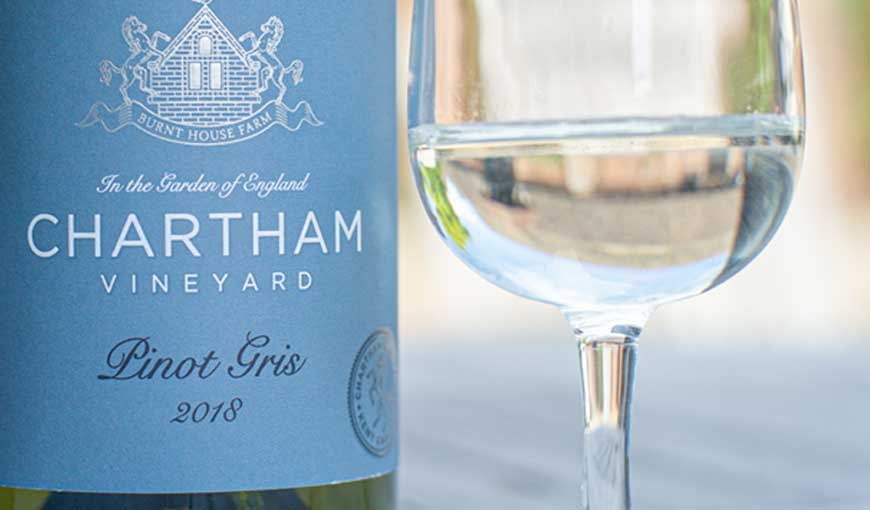 Chartham Vineyard wine tasting